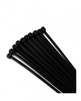 Abraçadeira de Nylon 400mm x 3.6mm 100un Preta