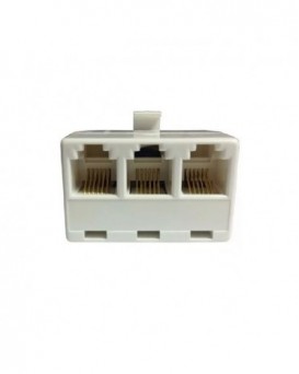 Adaptador Conector RJ-11 Macho / 3 saÍdas para RJ-11 fêmea CHENGYUANPAI