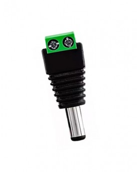 Conector Macho Plug P4 Borne Fonte Camera Led