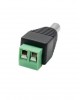 Conector Macho Plug P4 Borne Fonte Camera Led