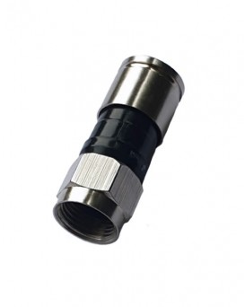 Conector De Pressão Para Cabo RG6 EX6 14 - plug Coaxial