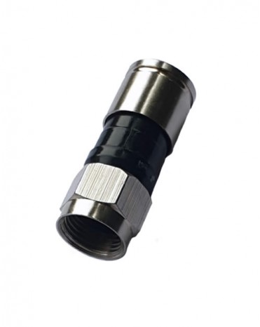 Conector De Pressão Para Cabo RG6 EX6 14 - plug Coaxial
