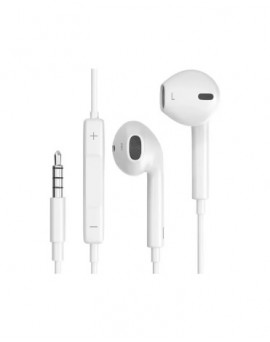Fone de Ouvido Com Fio LEHMOX LEF-1216 Branco