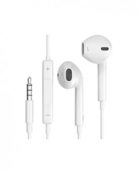 Fone de Ouvido Com Fio LEHMOX LEF-1216 Branco