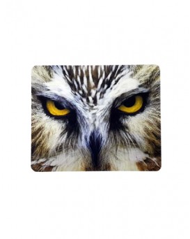 Mouse Pad 180x220x2mm Estampa de Coruja EXBOM 