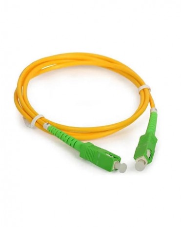 Cordão Óptico SC/APC-SC/APC SM G657A2 Simplex 3.0mm LSZH 1m