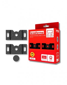 Suporte Brasforma Fixo Universal para TV 10"-90" 40kg